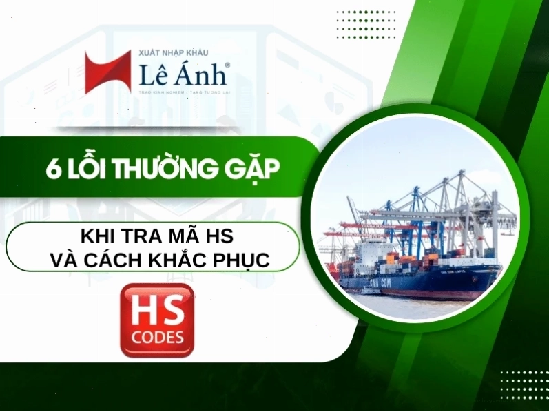 6 Lỗi Thường Gặp Khi Tra Mã HS