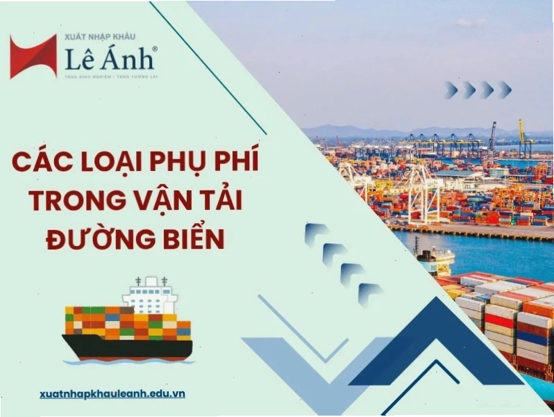 Các Loại Phụ Phí Trong Vận Tải Đường Biển
