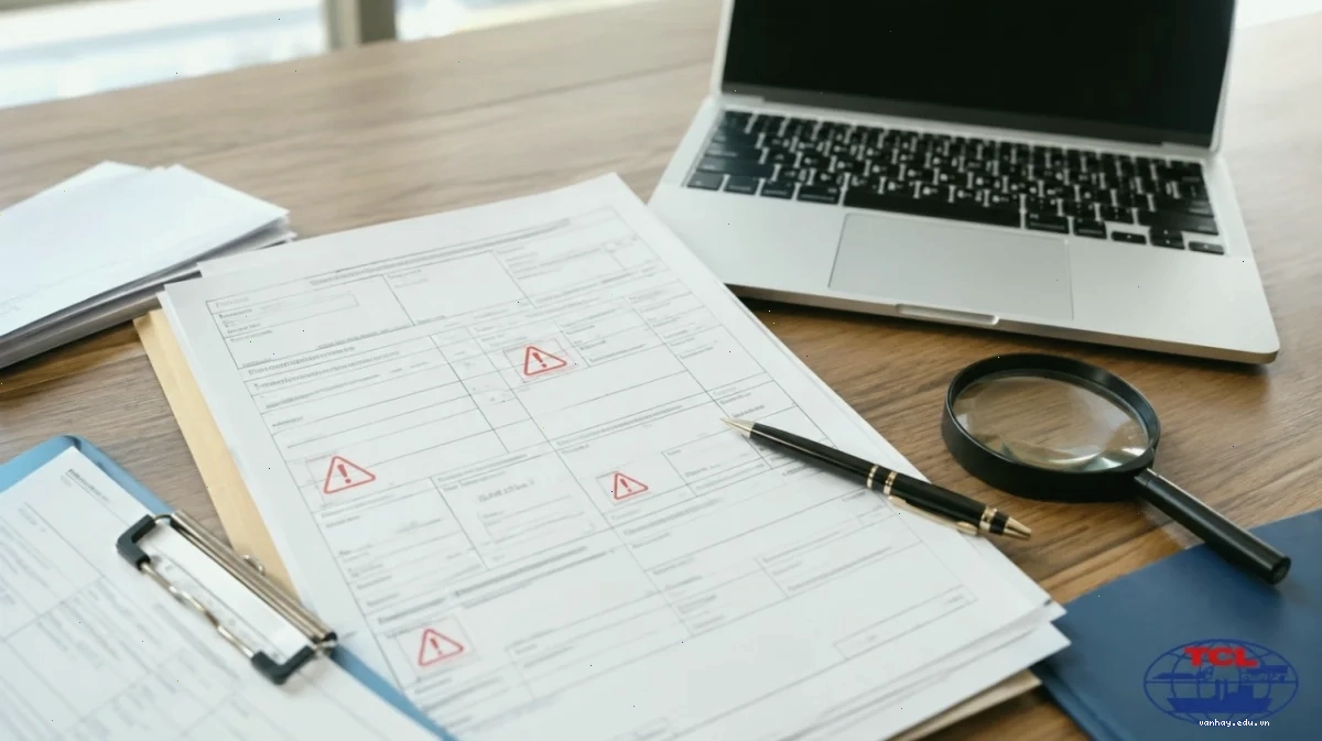 Các lỗi sai Commercial Invoice thường gặp