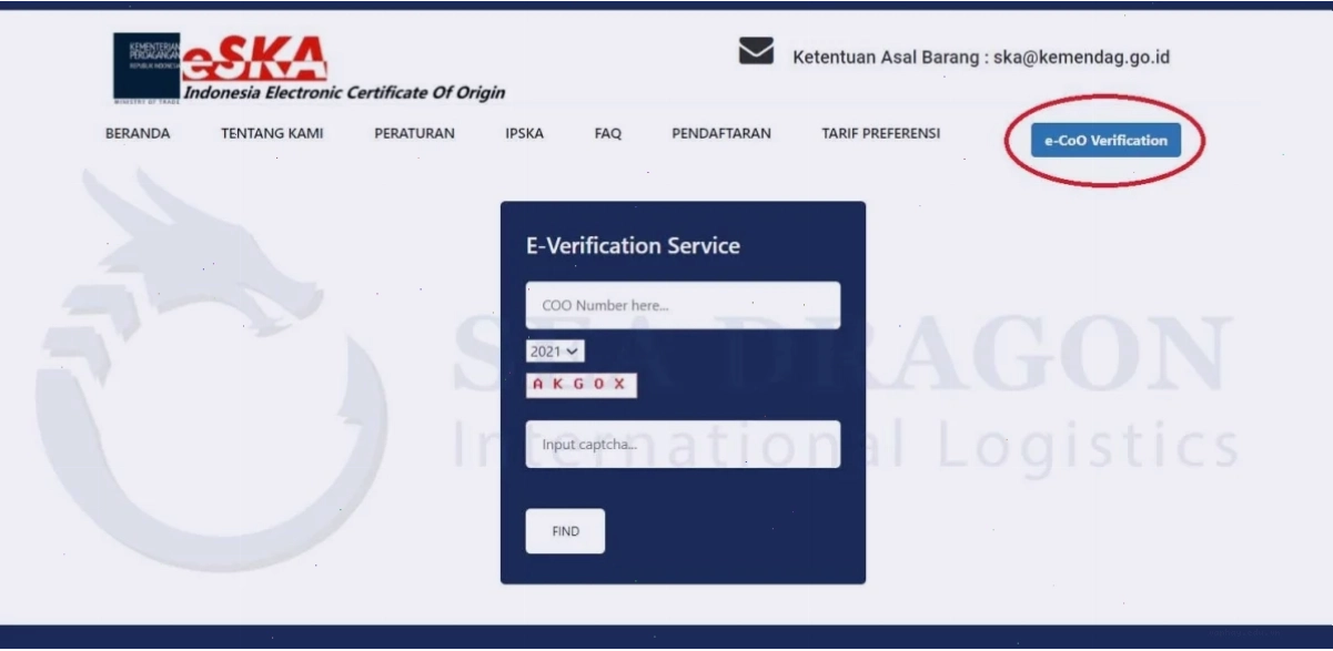 CACH KIEM TRA CO DIEN TU CUA CAC NUOC - INDONESIA FORM D