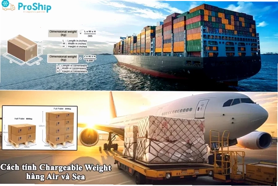 Cách tính Chargeable Weight tối ưu chi phí