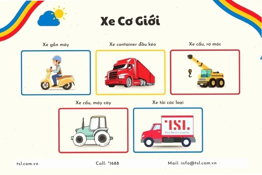 Hàng hóa cần làm đăng ký đăng kiểm