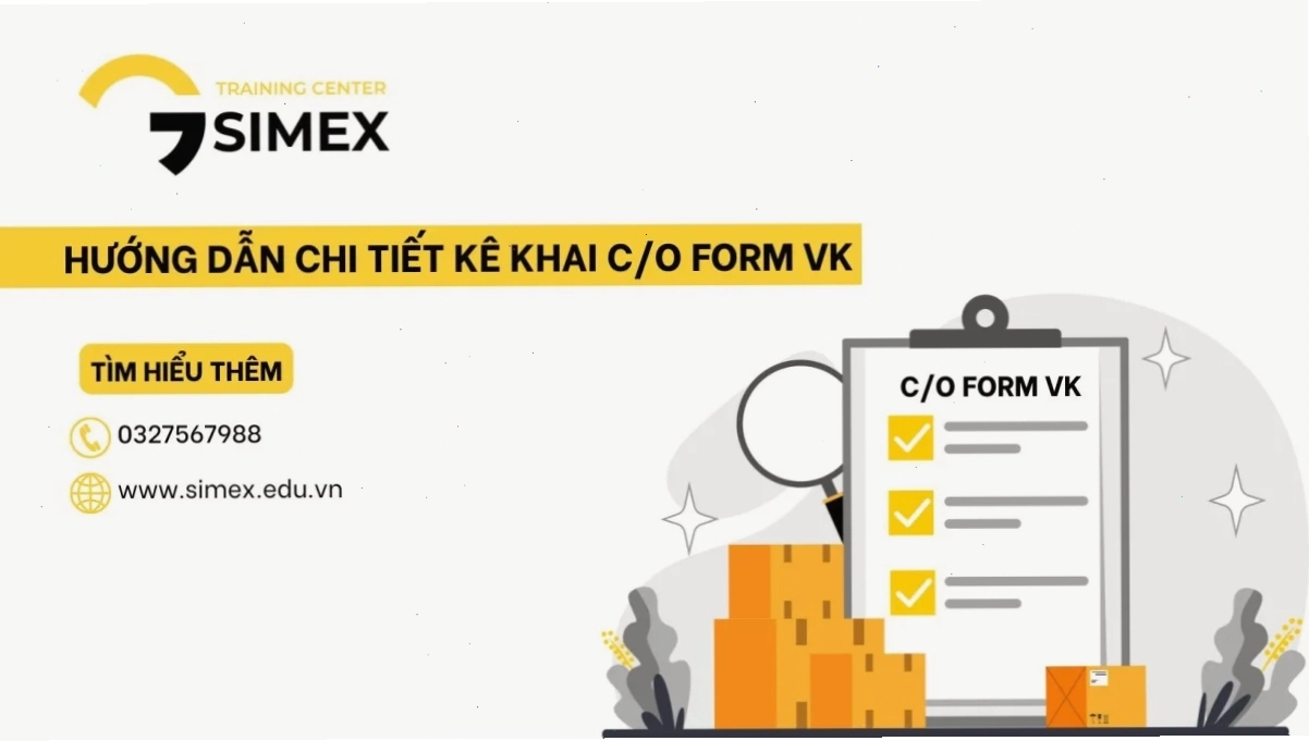 Hướng dẫn kê khai C/O Form E