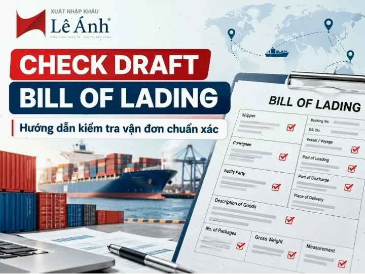 hướng dẫn kiểm tra vận đơn bill of lading chính xác