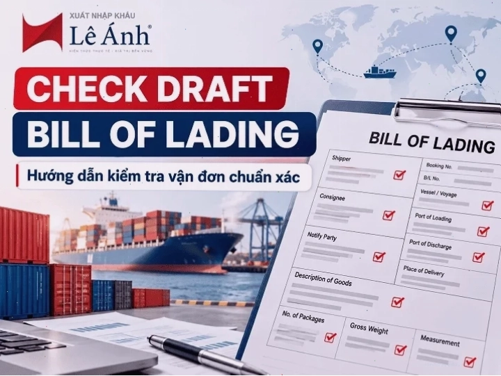 hướng dẫn kiểm tra vận đơn bill of lading chính xác