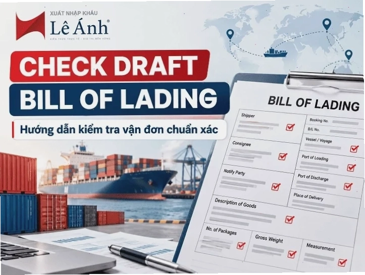 Hướng dẫn kiểm tra vận đơn bill of lading chính xác khi mua hàng EXW