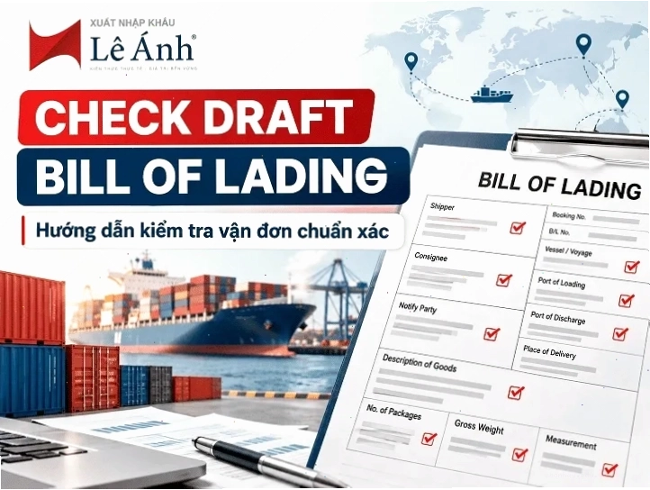 Hướng dẫn kiểm tra vận đơn bill of lading chính xác khi nhập khẩu hàng nguy hiểm