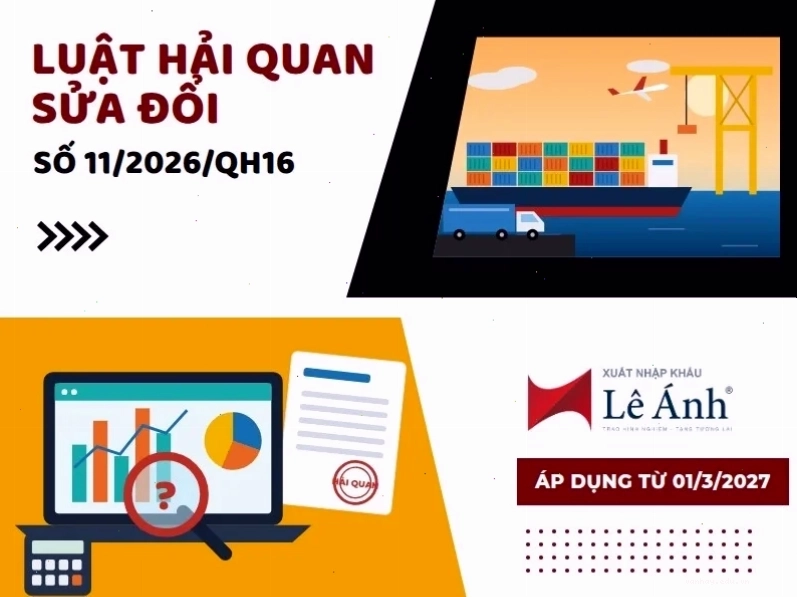 Luật Hải quan sửa đổi số 11/2026/QH-16