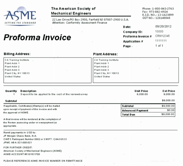 Mẫu Proforma Invoice mới nhất và các yếu tố quan trọng