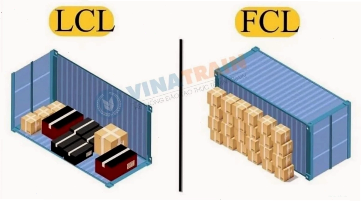 Phân biệt rõ ràng giữa hàng FCL và LCL trong quy trình nhập khẩu