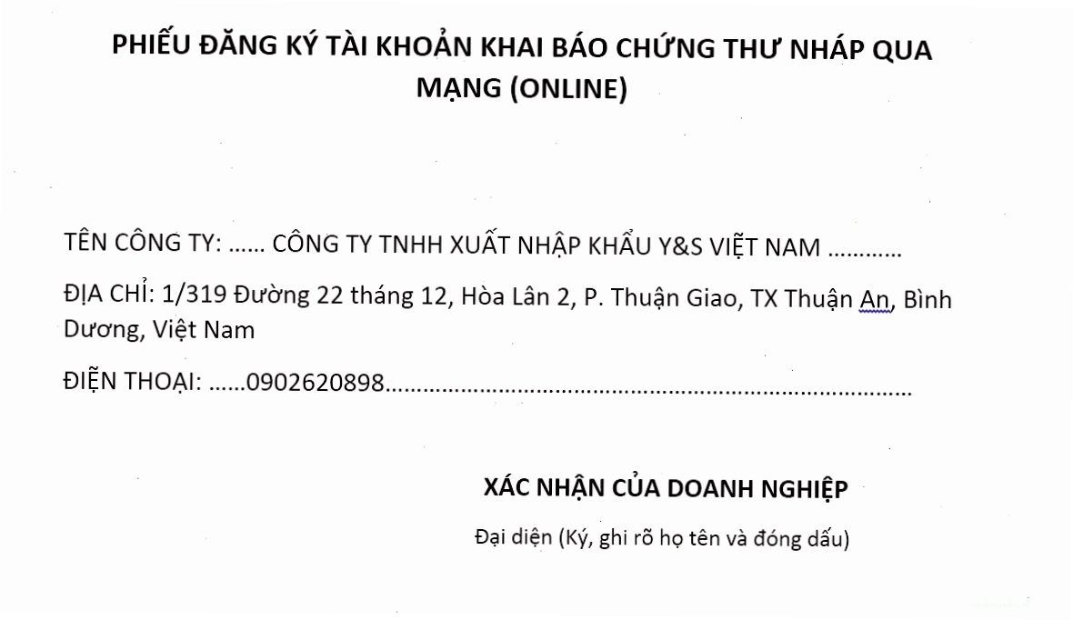 Quy trình đăng ký kiểm dịch thực vật trực tuyến
