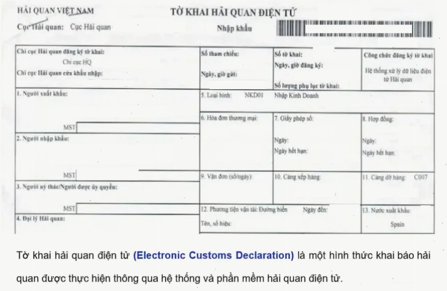 Quy trình tờ khai hải quan điện tử và những điểm cần lưu ý