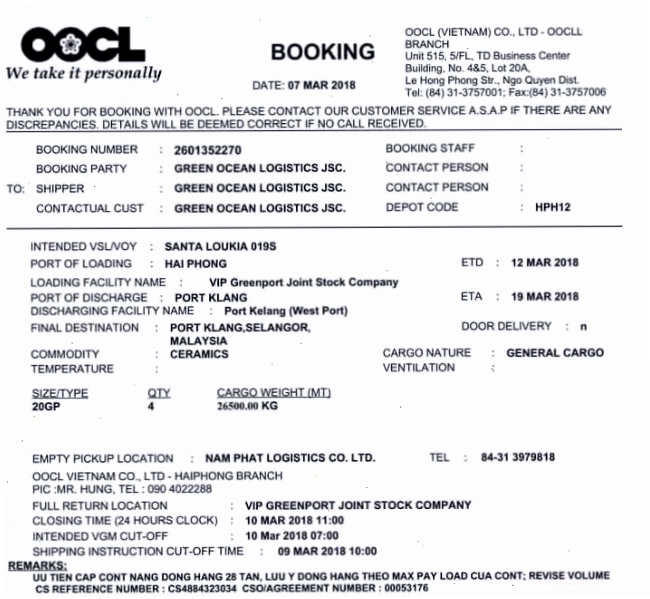 thông tin booking-confirmation
