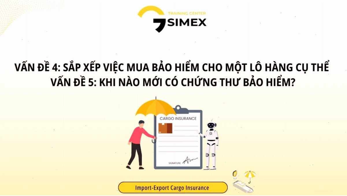 Vai trò của chứng từ bảo hiểm trong xuất nhập khẩu