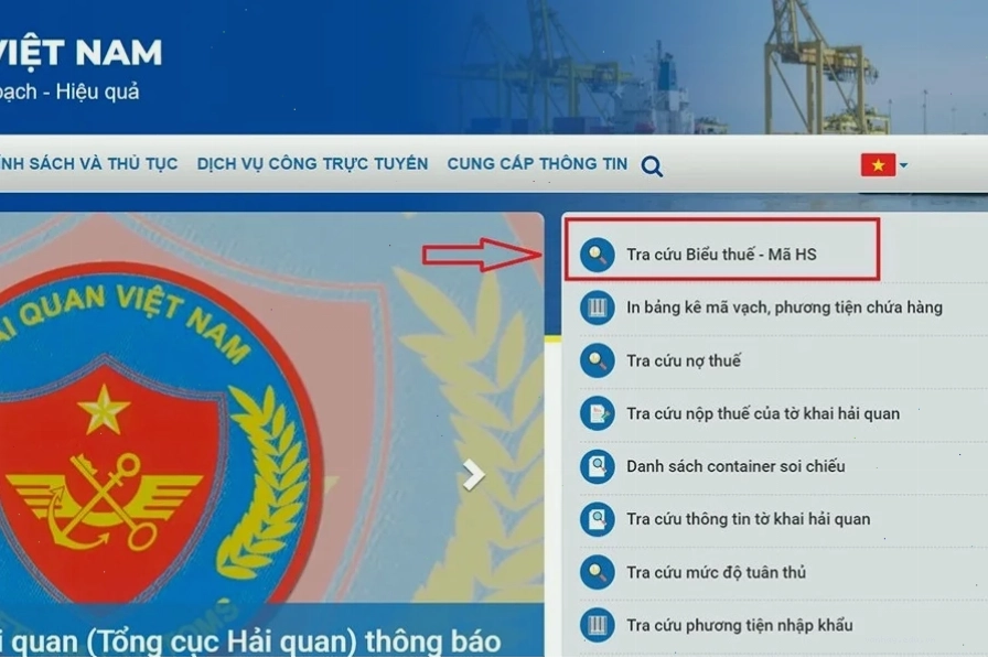 website của tổng cục thuế