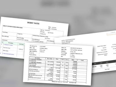 Hạch toán Debit Note Logistics: Góc Nhìn Gai Góc và Dữ Liệu Khách Quan Năm 2026