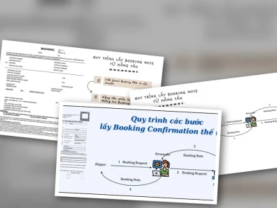 Quy trình gửi Booking Note cho hãng tàu Cứu cánh khỏi rớt hàng và chi phí phạt